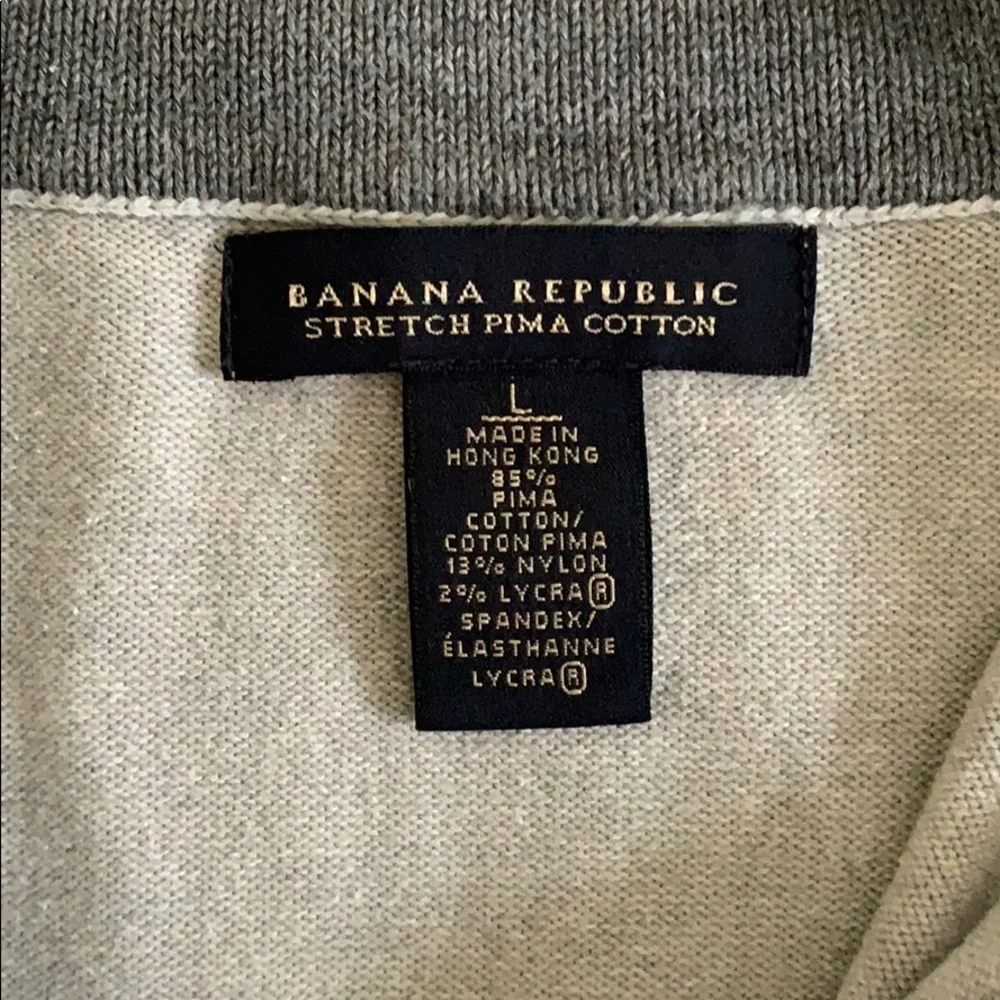 Banana Republic stretch pima